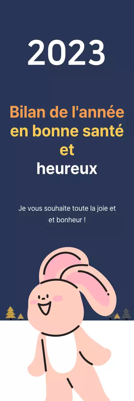 Vœux pour la nouvelle année