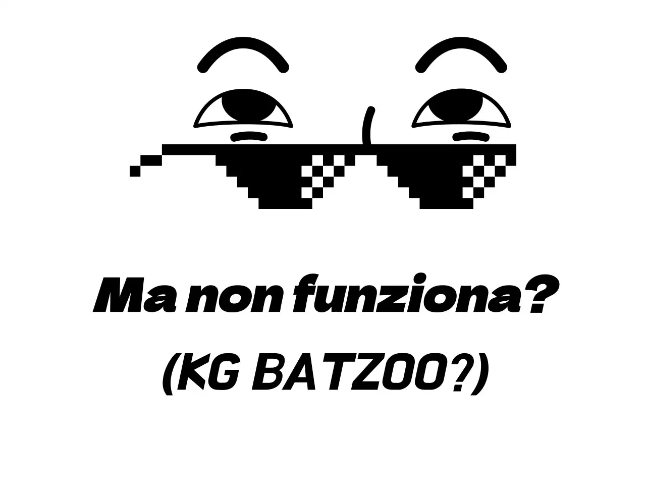 Maglietta del gruppo scolastico con occhiali a pallini neri
