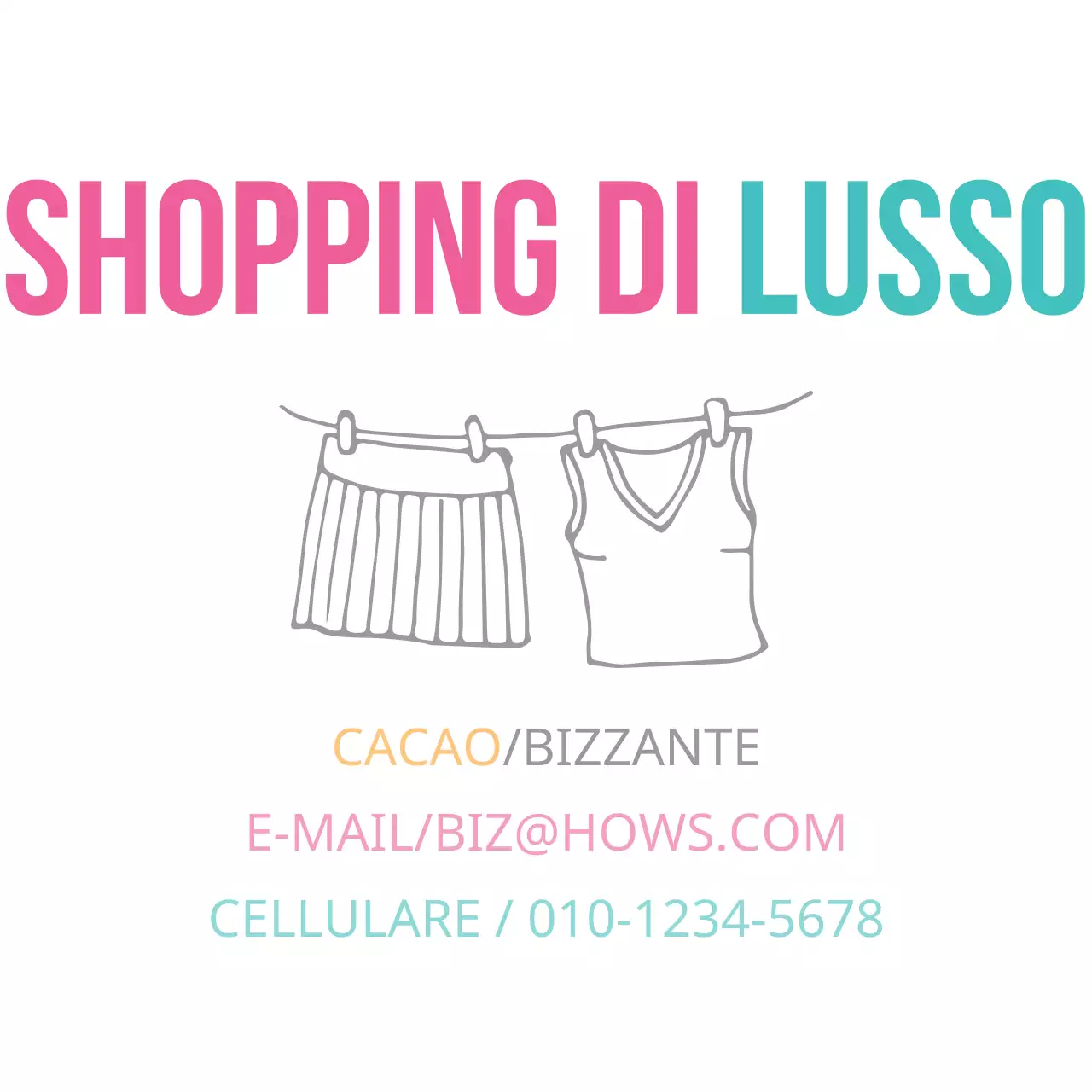 Amore per lo shopping