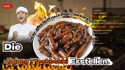 Ein heißes und lebendiges Konzept mit bräunlich-oranger Farbgebung