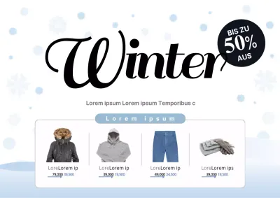Winterschlussverkauf
