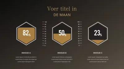 Eenvoudig concept grafiekontwerp in goud