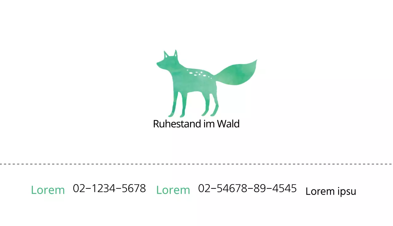 Pension in den Wäldern