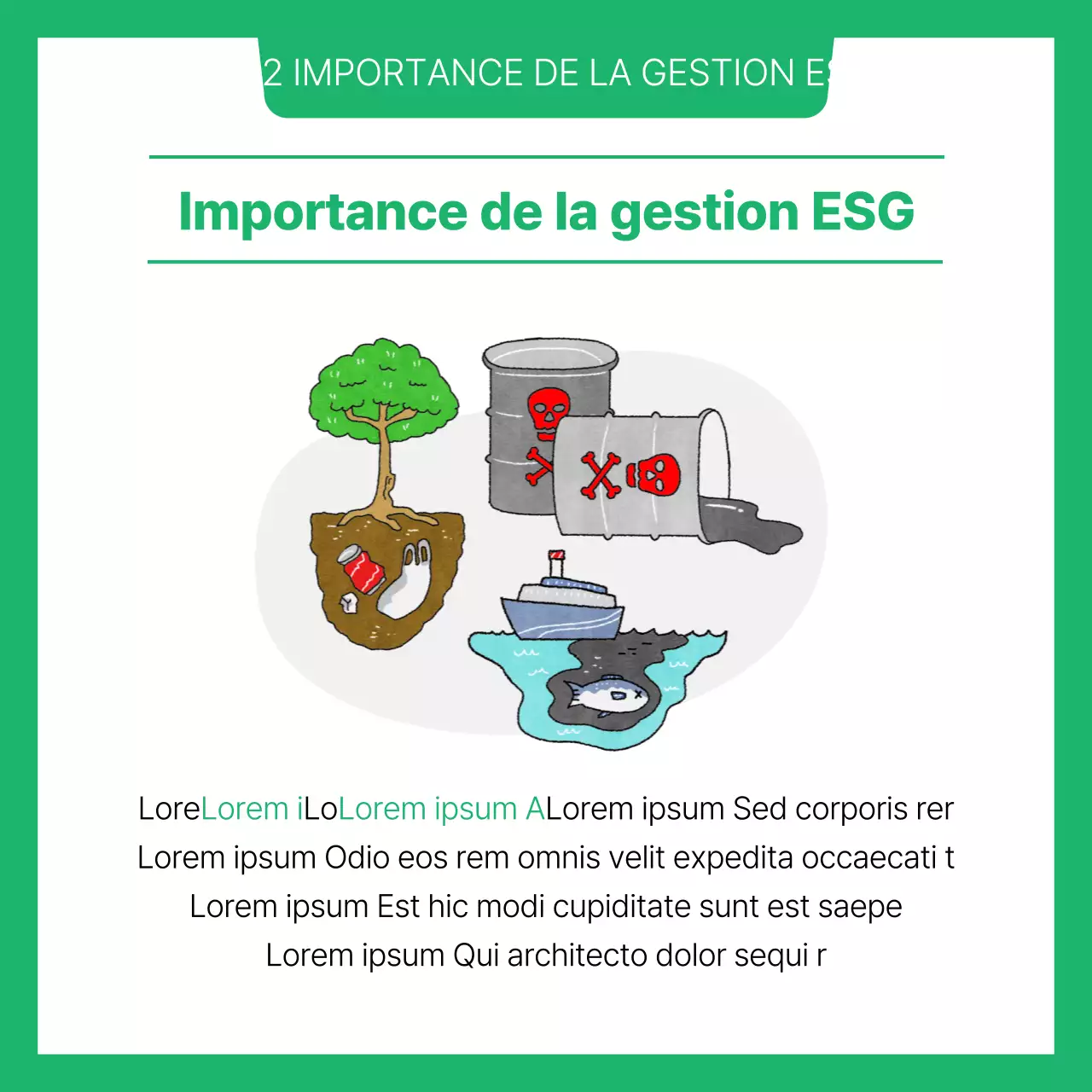 La stratégie de gestion ESG en vert et blancPreviewGestion d'entrepriseTrendsCardNews