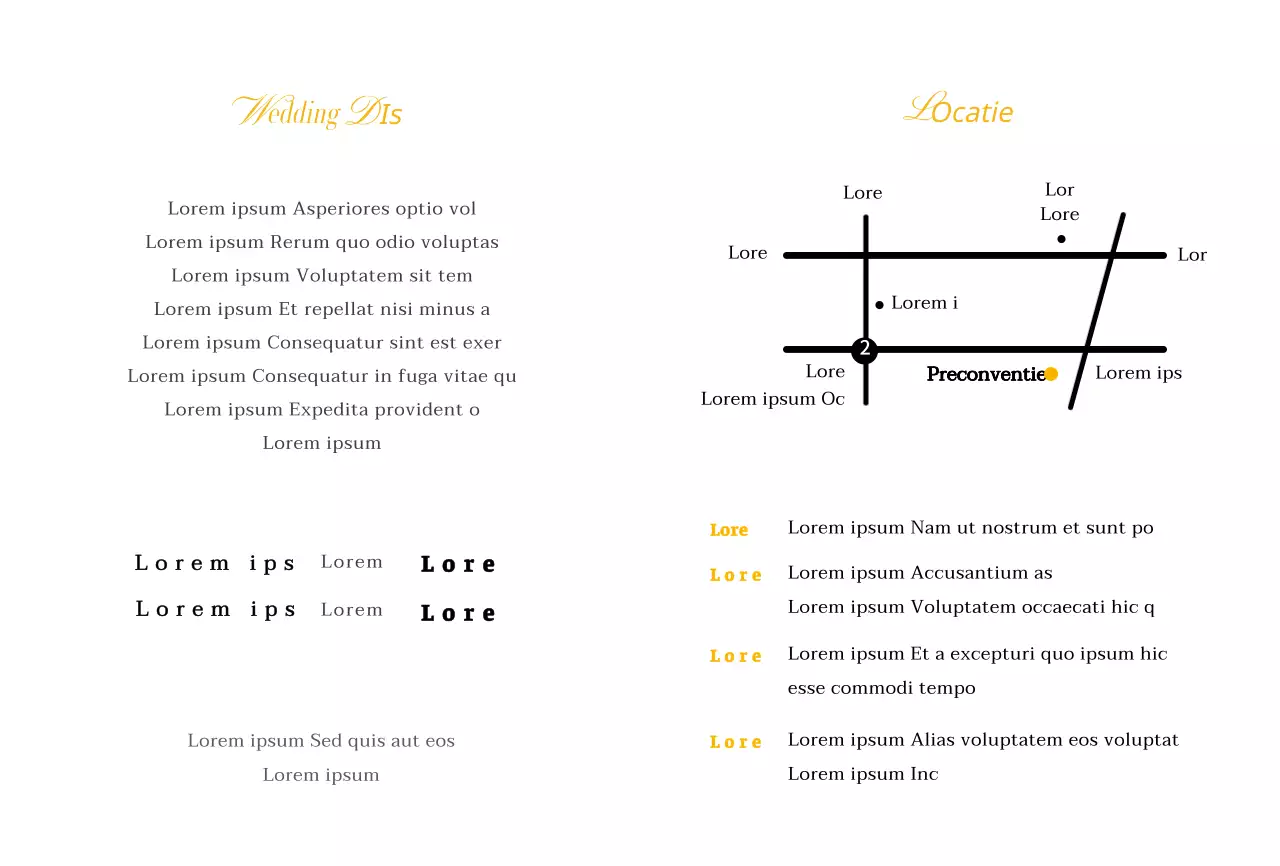 Huwelijksuitnodigingen met een zacht curve-concept
