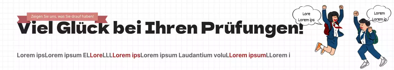 Prost für das Bestehen