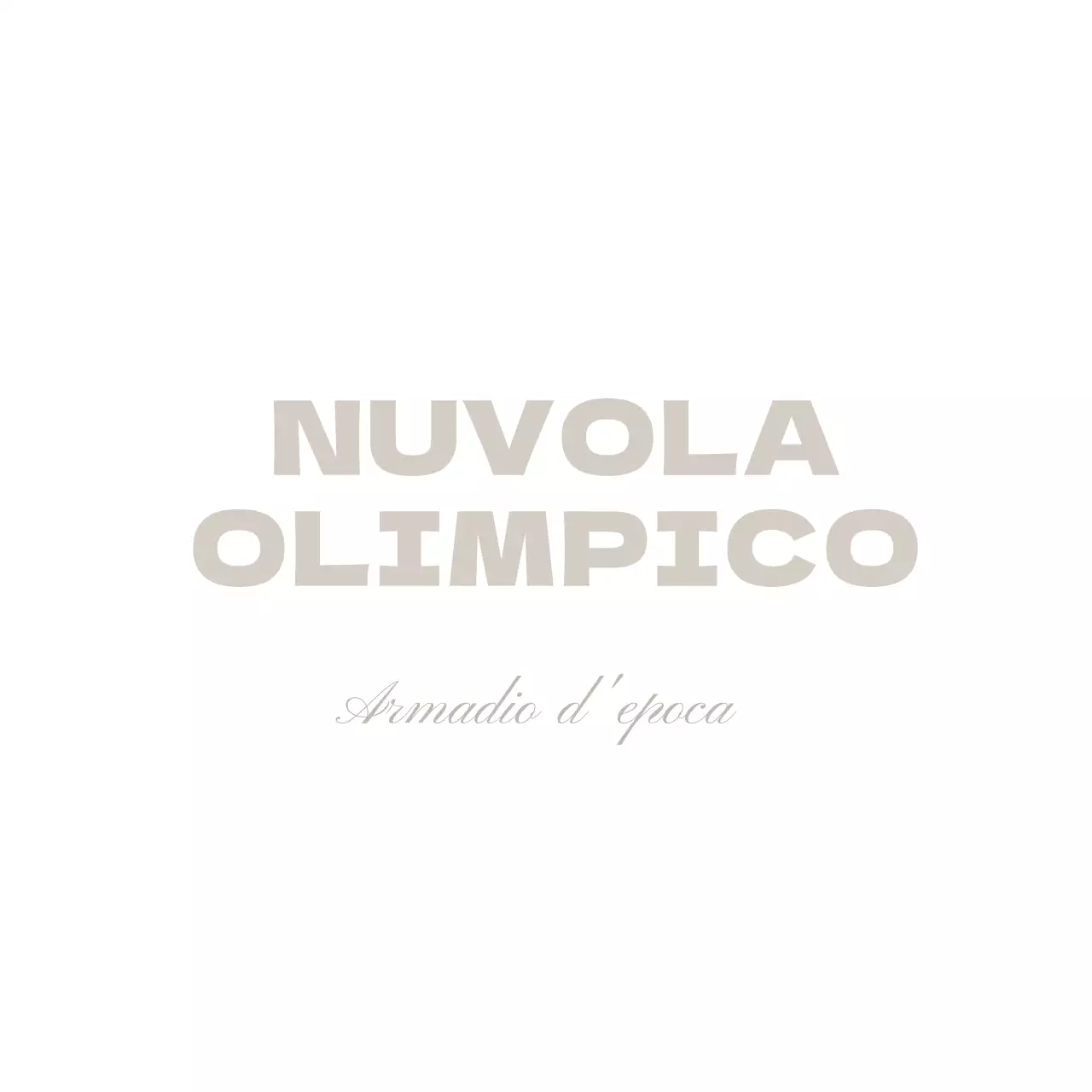 Promuovere un semplice negozio di abbigliamento di fascia alta con testo bianco e grigio