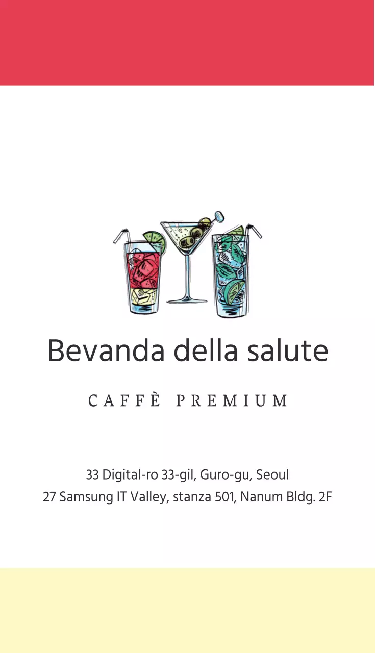 Bevanda della salute