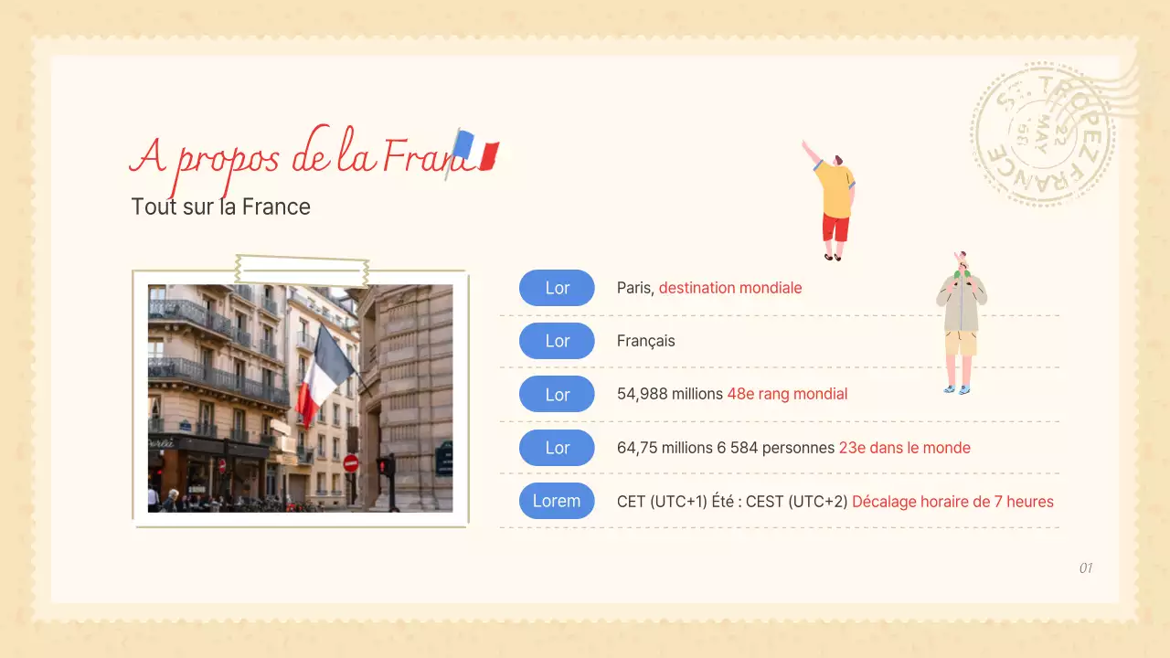 Une introduction minimaliste à la campagne en beige et rouge