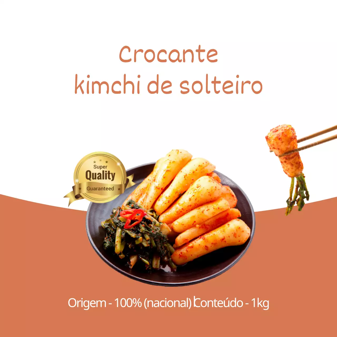 Kimchi de solteiro