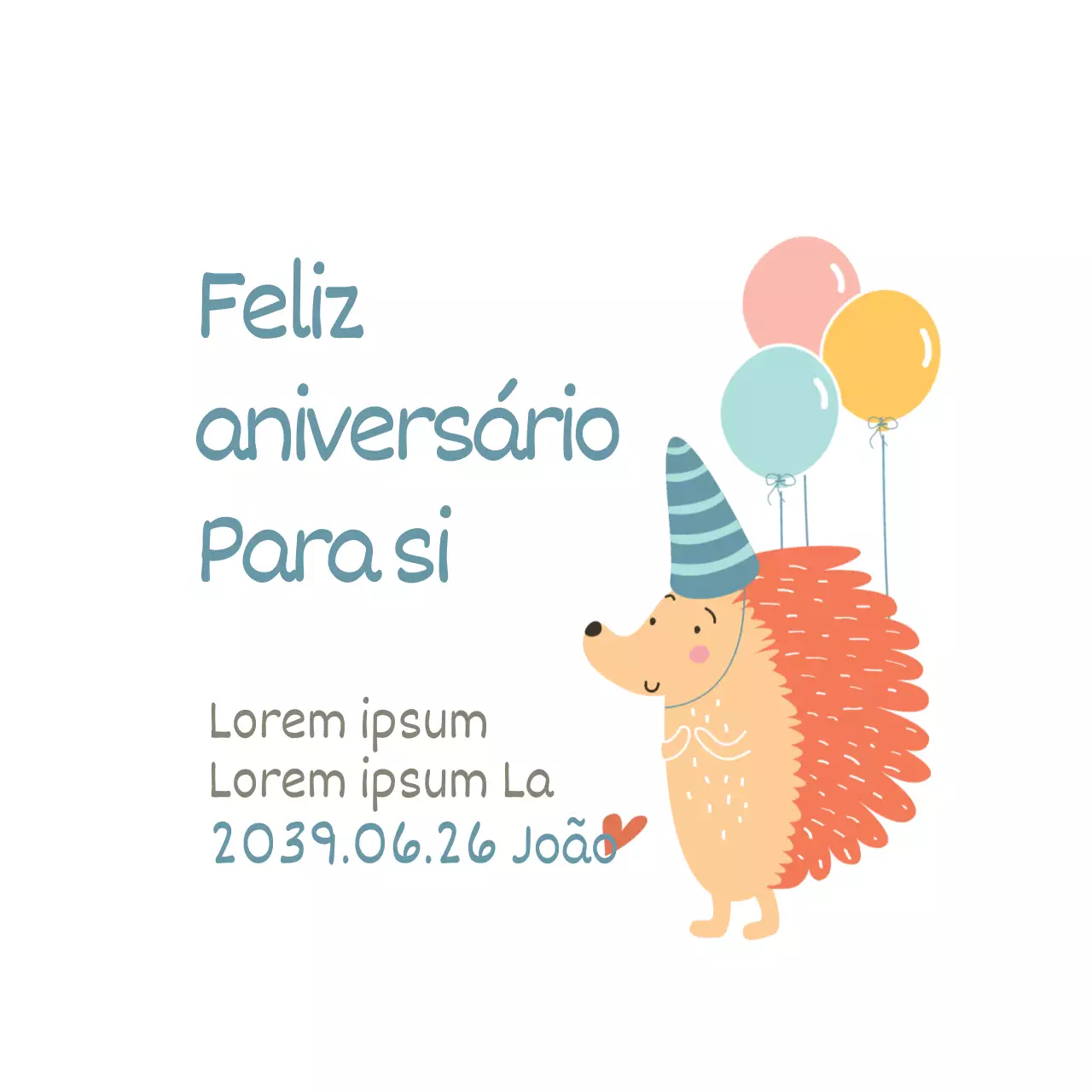 Aniversário do Ouriço