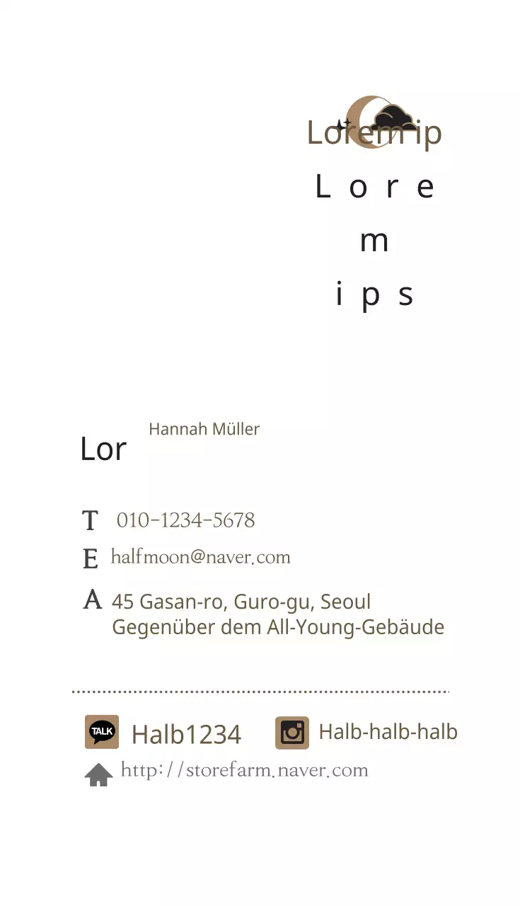 Halbmond-Kleiderschrank