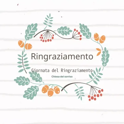 Giornata del Ringraziamento