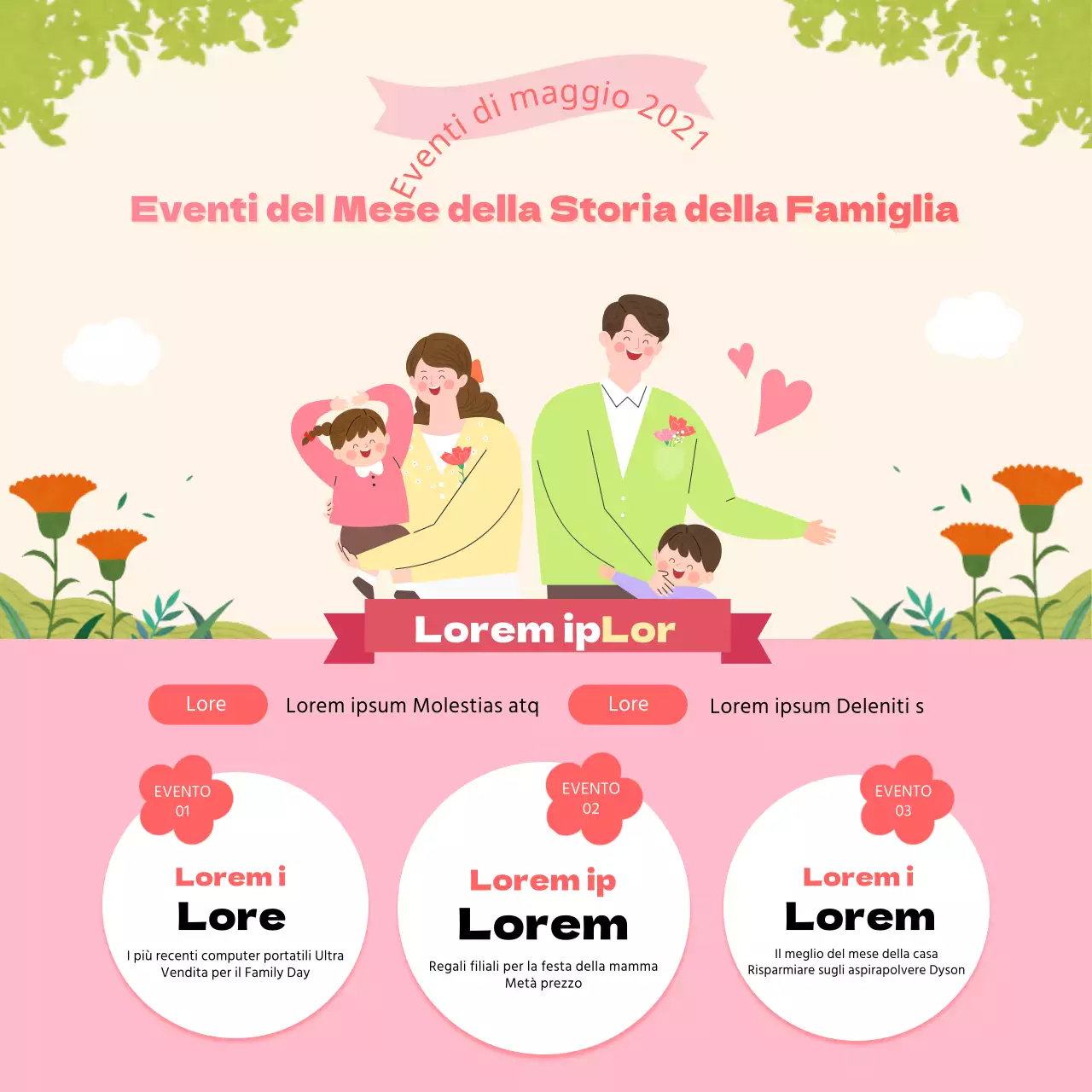 Mese della famiglia di maggio