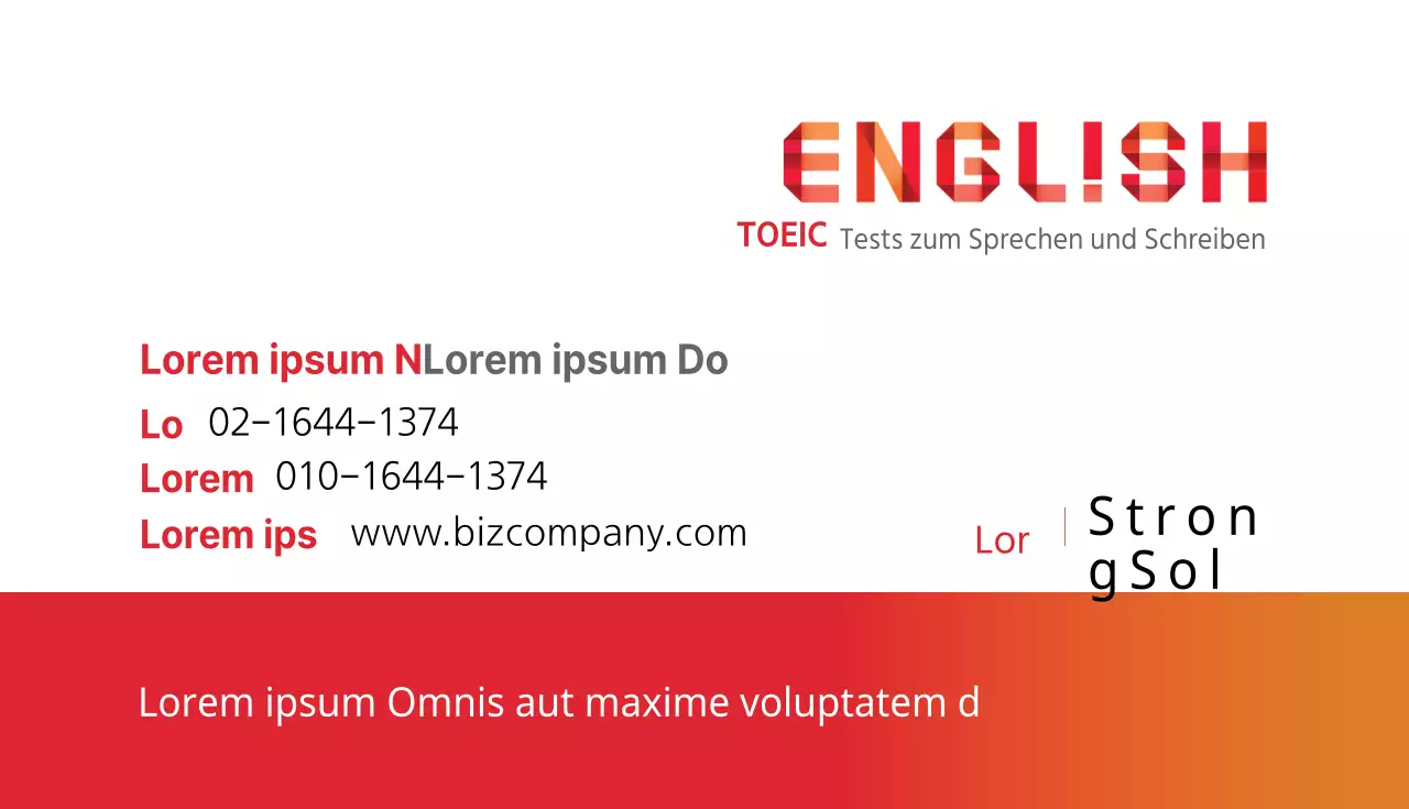 TOEIC Englisch