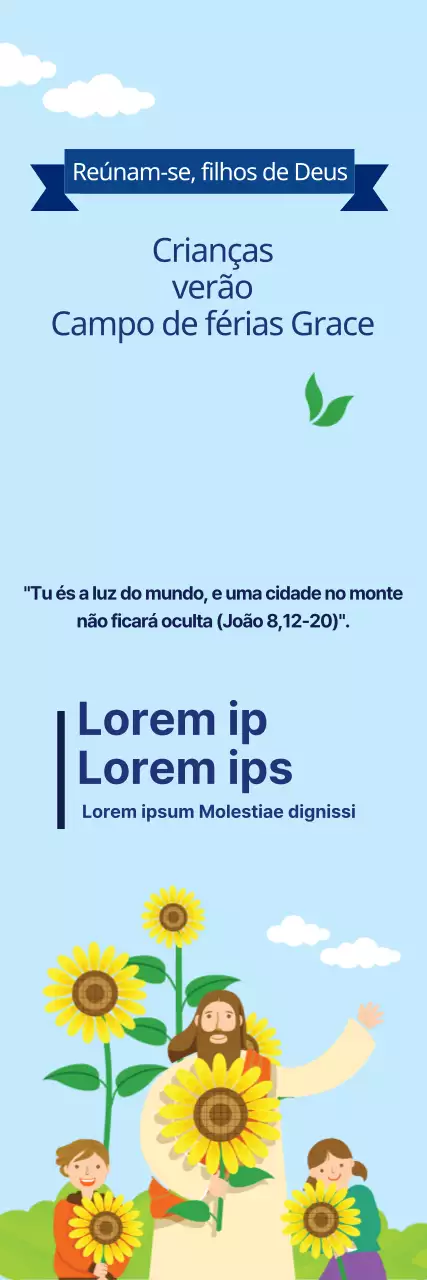 Campo de férias para crianças