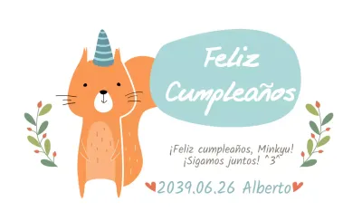 Feliz Cumpleaños