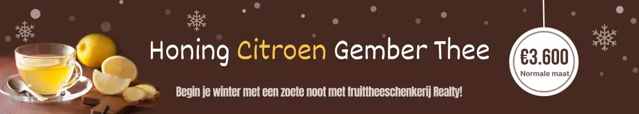 Honing Citroen Gember Thee