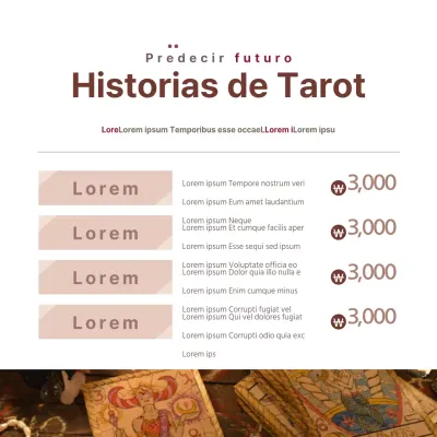 Historias de Tarot
