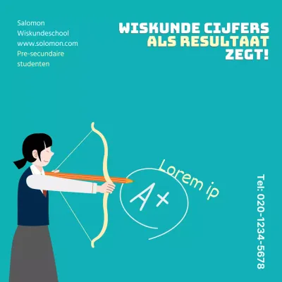 Middelbare studenten werven