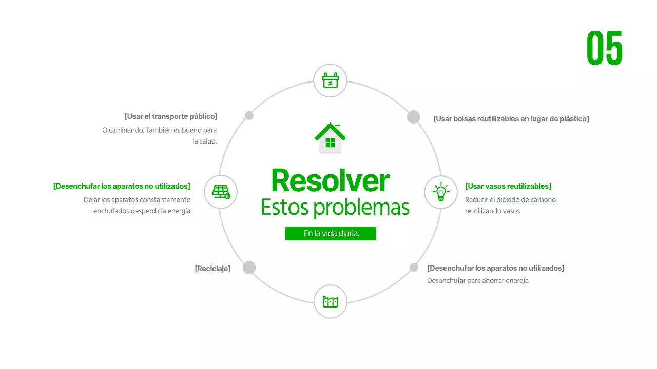 Crear un Globo Verde