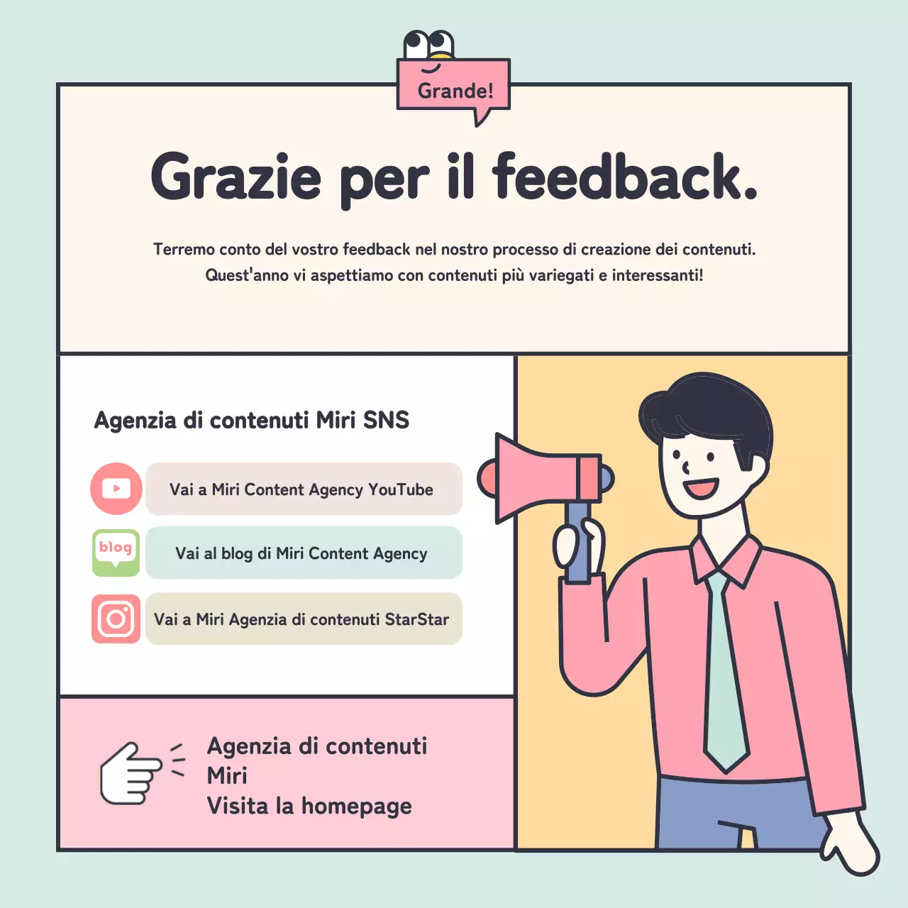 Indagini pulite con simpatiche illustrazioni rosa e gialle