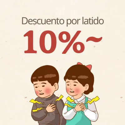 Descuento por latido