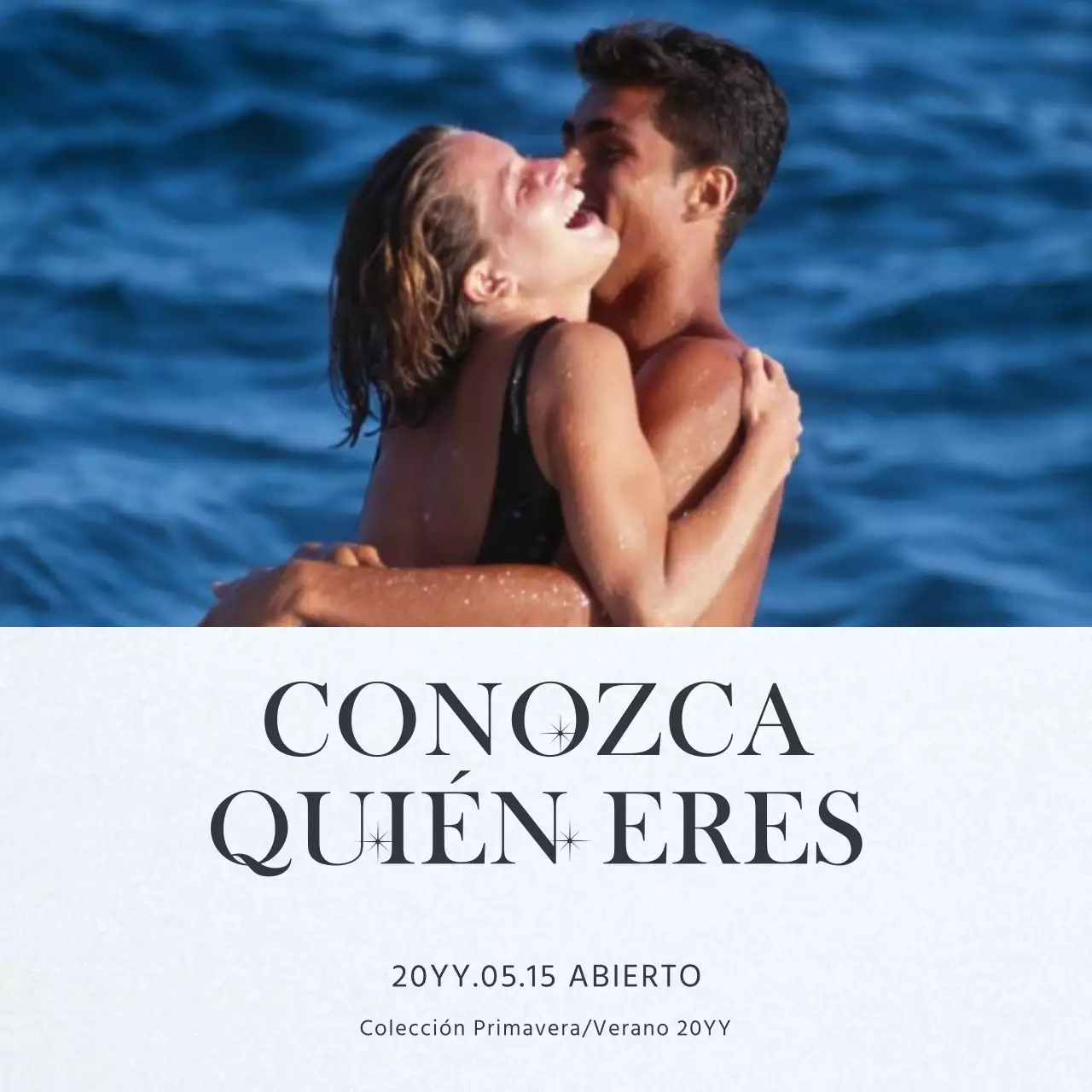 Azul del mar Concepto de playa Paquete de diseño fotográfico