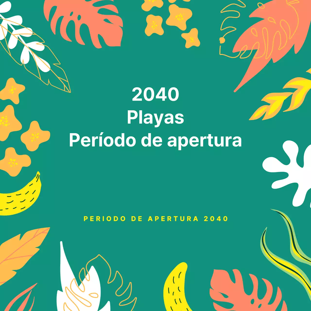 Horario de apertura de la playa