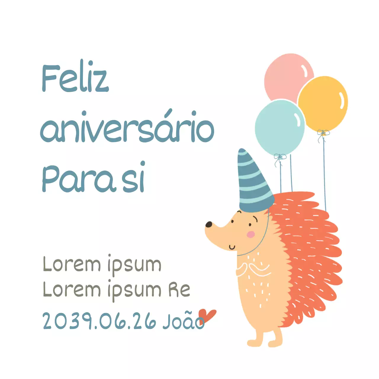 Aniversário do Ouriço