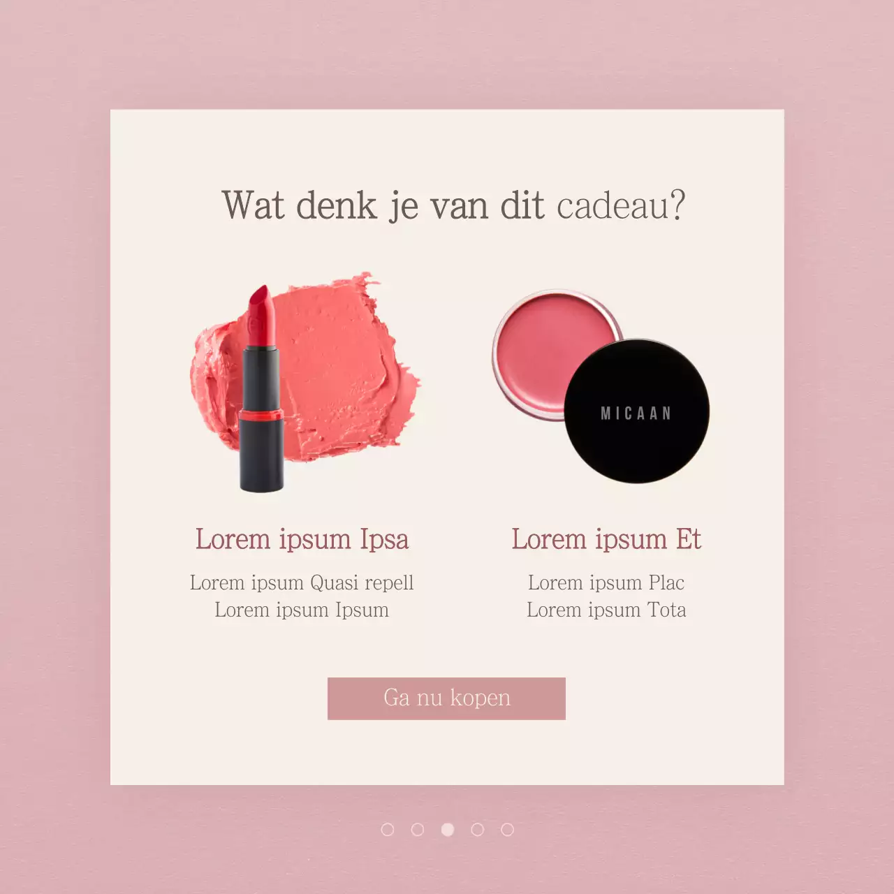 Cadeaus voor volwassenwording