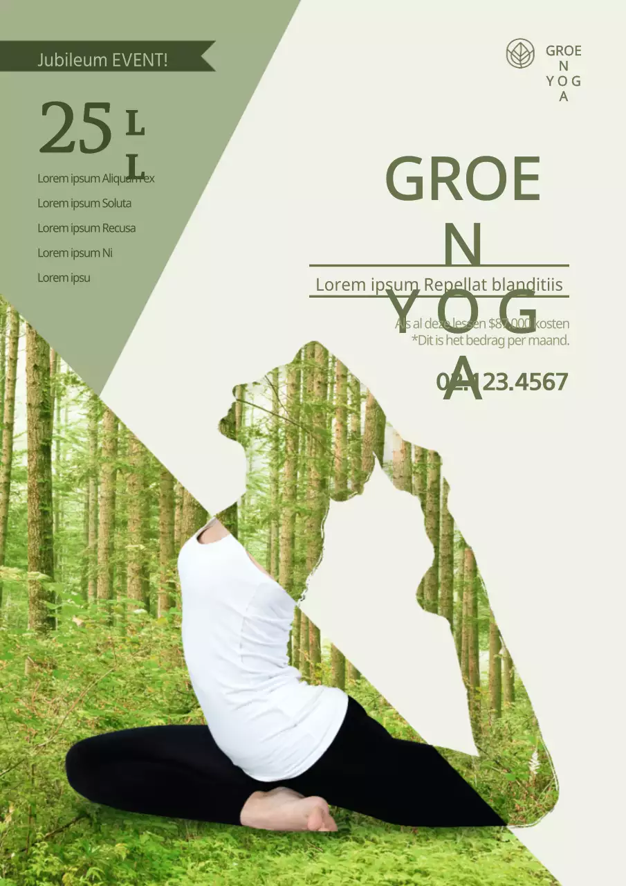 Stressverlichtende yoga