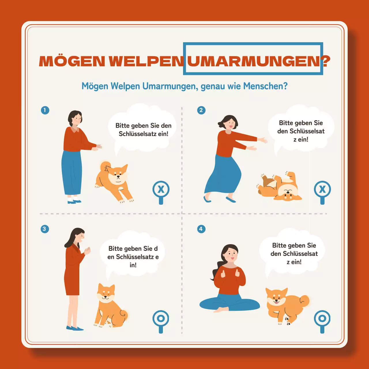 Rote und blaue Welpen - Wissenswertes erklärt