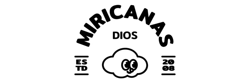 Una sencilla y bonita ilustración de un cupcake con un logotipo estilo emblema de cafetería