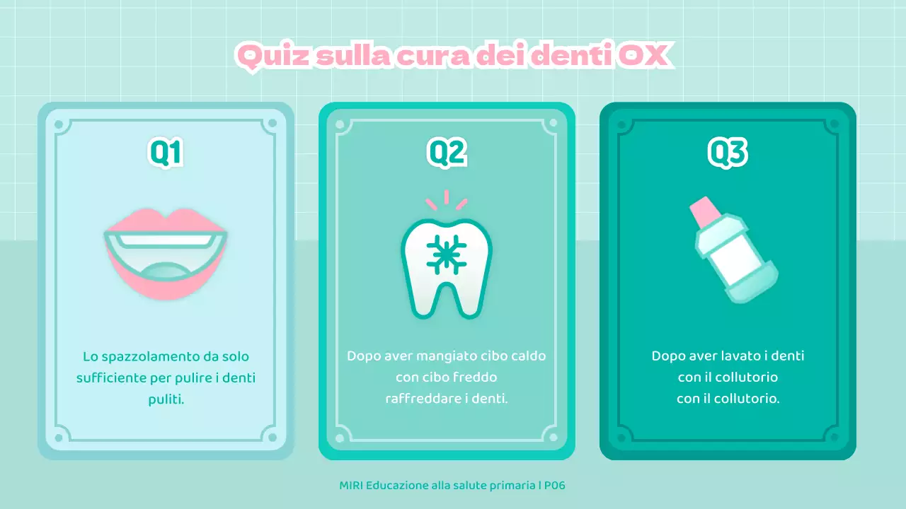 Illustrazione di un bambino carino alla mentaEducazione alla salute dentale