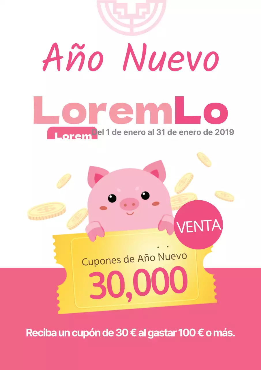 Año NuevoComprasVentasPromociones