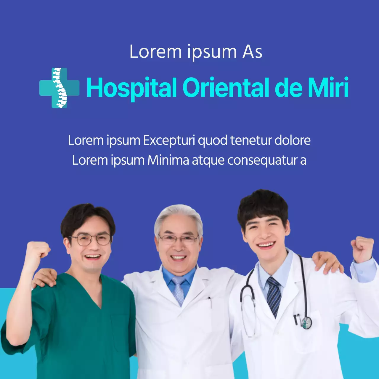 Blue Spine and Joint Treatment Hospital de Medicina Oriental Promoção do Hospital de Medicina Oriental