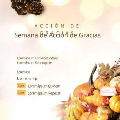 Semana de Acción de Gracias
