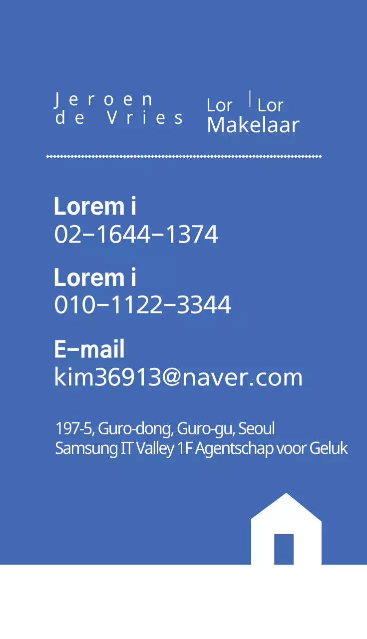 Geluk Gecertificeerd Makelaar