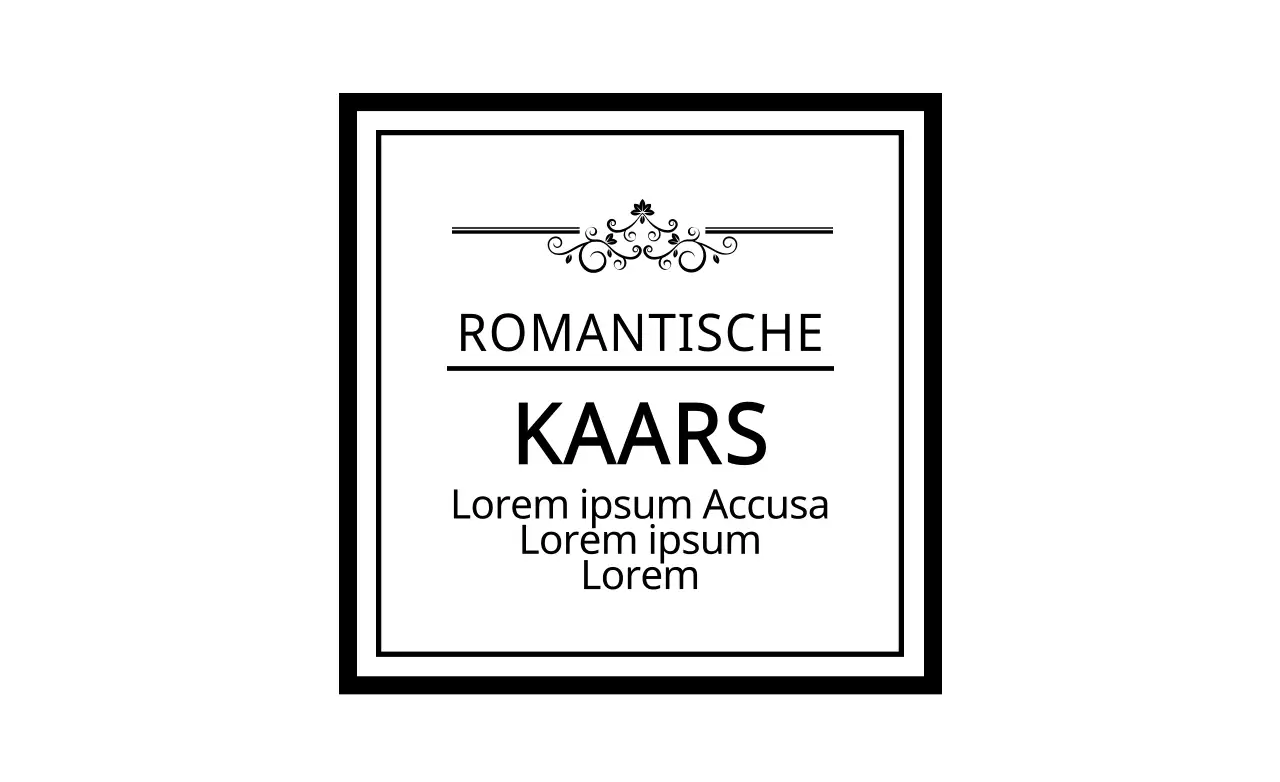 kaars ROMANTIQUE