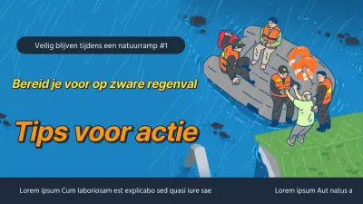 YouTube thumbnail van geïllustreerde tips voor zware regenval