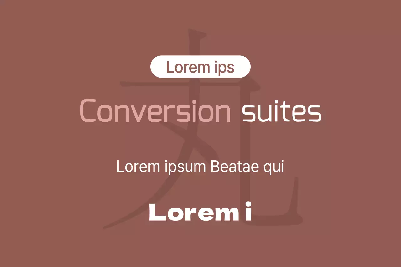 Conversion des suites