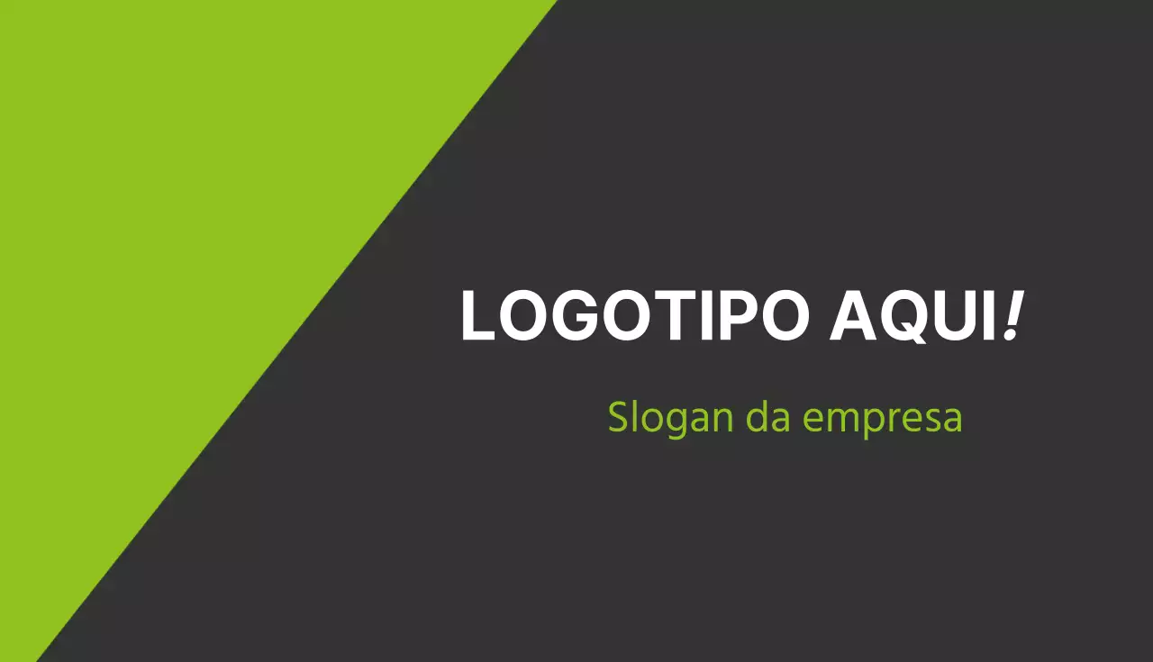 Cartões de visita de empresas