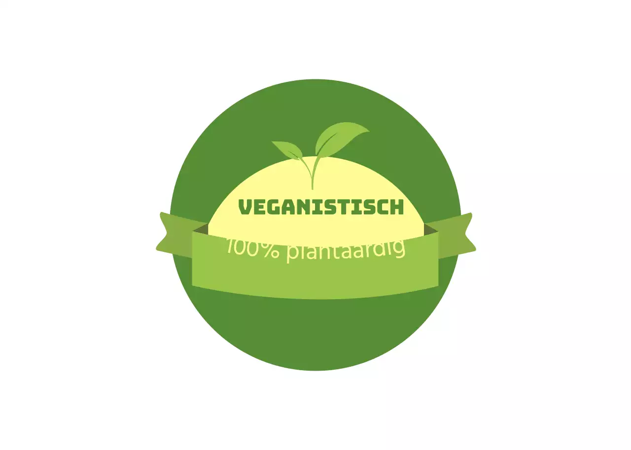 Een gids voor veganistische ingrediënten met een schattig chartreuse en groen concept