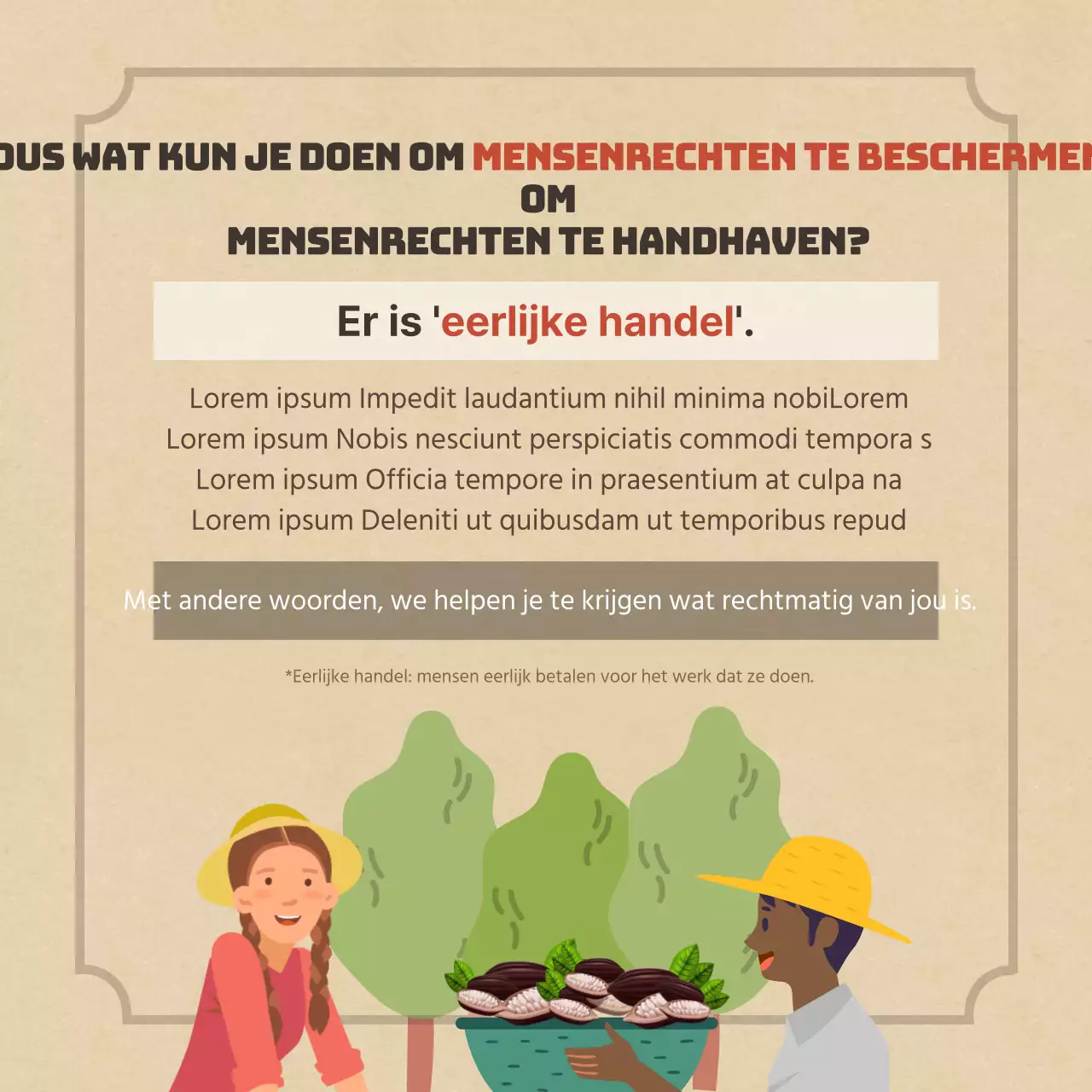 Duclass Wereld Dag van de Mensenrechten KaartNieuwsontwerp