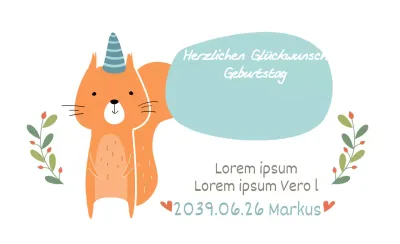 Alles Gute zum Geburtstag