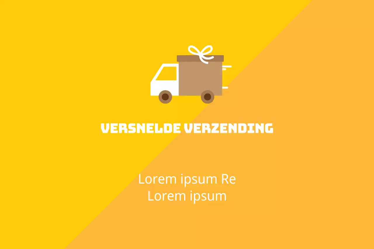 Versnelde verzending