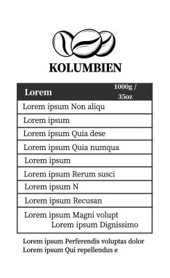 Schwarz Illustration sauber Café Kaffee Details