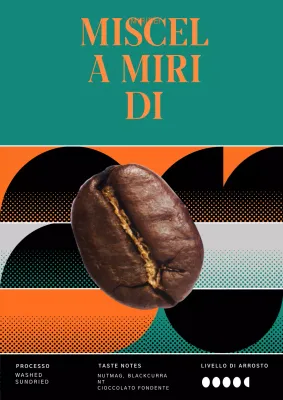 turchese arancione nero simple bean photography