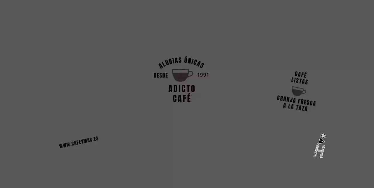 Gris líneas limpias ilustración cafetería